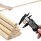 CraftySticks 5 Pack Round Wood Dowels 3/4 x 36 Inch Unfinished Pine Wood Dowels Made in The USA